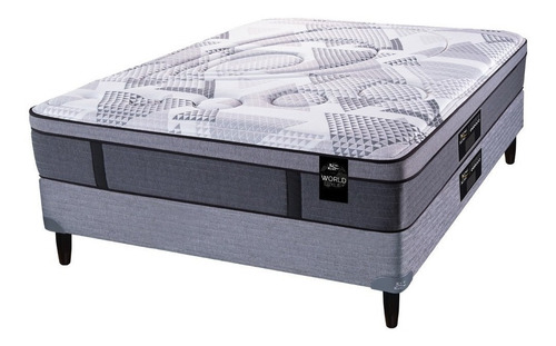 Imagen 2 de 4 de Sommier Americana King Koil 120 Gold Luxury Pocket 2 plazas de 190cmx140cm