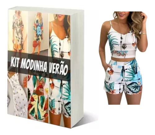 comprar Moldes Prontos Conjunto Moda Verão E Fitness Feminino
