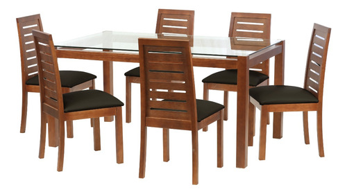 Jgo. De Comedor Barcelona 1600x1000 S/tenerife Pu Negro