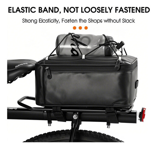 Bolsa Para Asientos Traseros De Bicicleta De 4 Litros, Bolsa