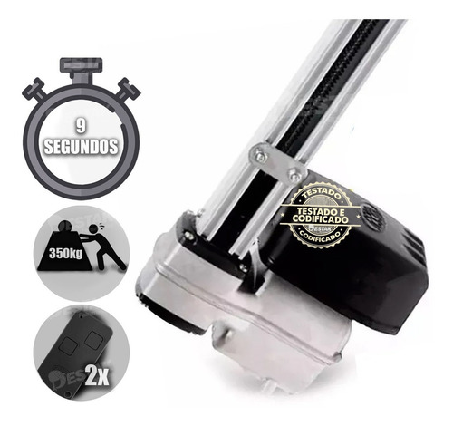 Motor de puerta residencial Rossi Basculante Nano BV Nano Turbo 220 V 60 Hz