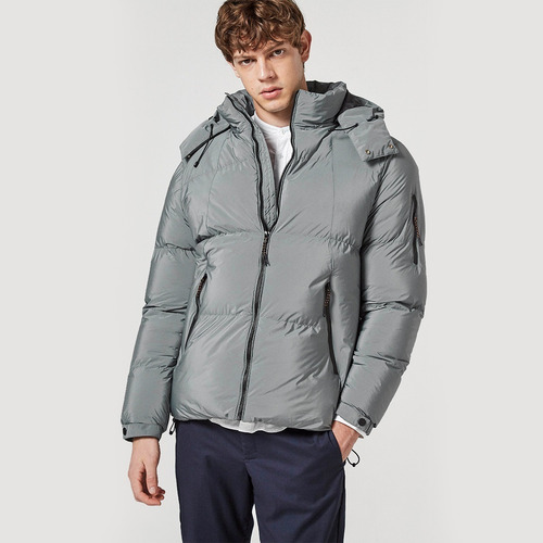 Campera Inflada Enki Grey