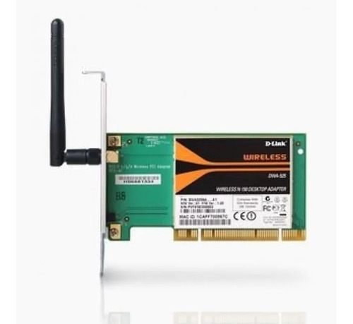 Dwa525- Placa De Rede Pci Wifi Dwa525 150m - Lacrado Vitrine