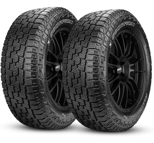 2 Llantas 285/70 R17 Pirelli Scorpion All Terrain Plus Lt121