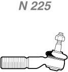 Imagem 1 de 2 de Terminal De Direção Nakata N 225 Ford F 4000 85/98