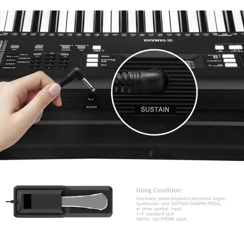 Pedal De Sostenido Universal Para Piano Y Teclado Electrónic