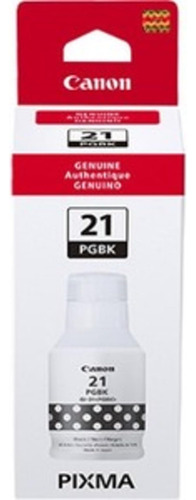 Garrafa De Tinta Canon Gi-21 Pigment Black G3260 G2260 G1220
