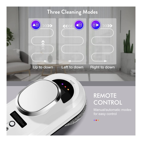 Robot Limpiador De Ventanas Inteligente For El Hogar