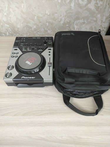 Imagen 3 de 4 de Pioneer Cdj400 Cd Player Pair (2 Pieces) And Bag