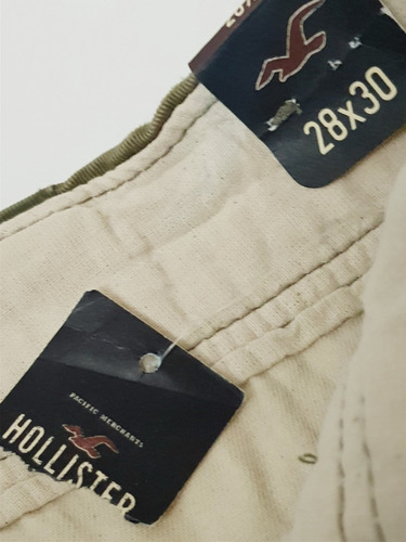 Pantalon Cargo Camuflado Hollister Abercrombie & Fitch 28x30