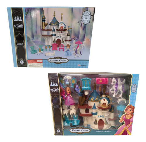 Castillo Musical De Princesas Accesorios Niñas