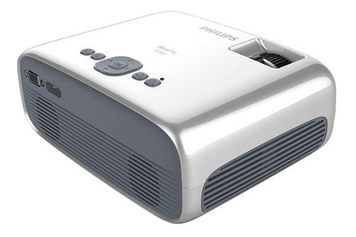 Mini Proyector Philips Neopix Easy Luz Led 2600 Lúmenes Gris