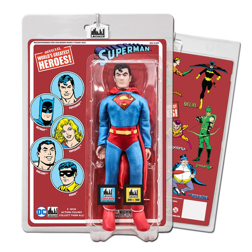 Dc Comics Retro De 8 Pulgadas De Figuras De Acción: Nueva