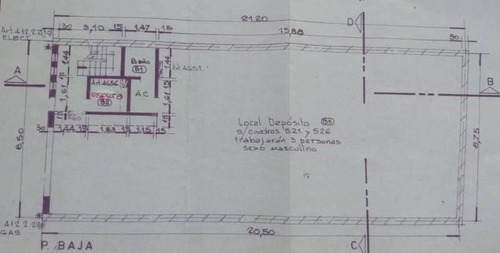 Imagen 6 de 7 de A Lamas 2000 V Gral Mitre Galpón/dep Lote Prop U$350.000