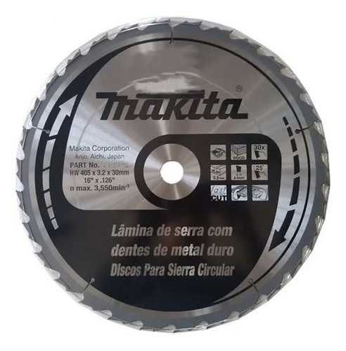 Hoja de sierra circular Makita B-19582, 355 mm, 14 48 D, Tct