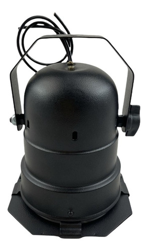 Imagem 3 de 4 de 6x Refletor Par 30 Preto Com Porta-gelatina Soquete E-27