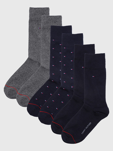 Pack 3 Calcetines Essential Hombre Tommy Hilfiger Azul