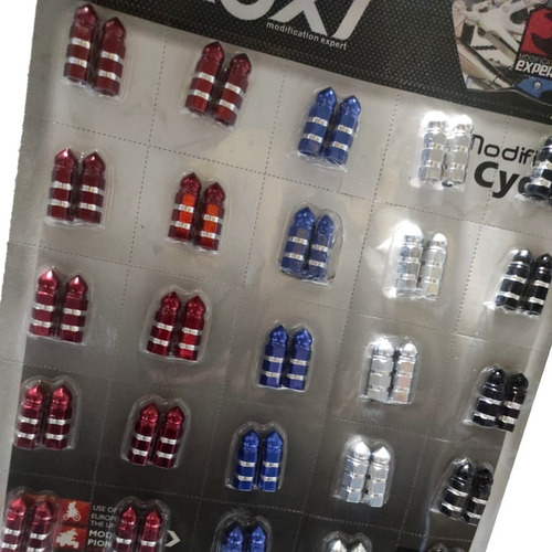 Tapa Valvulas De Lujo Tuning Tipo Bala Para Vehiculos