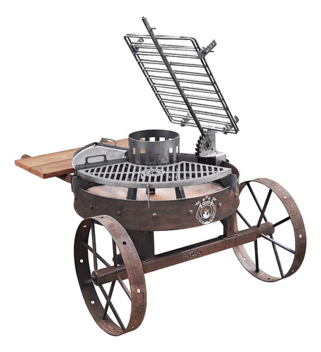 Asador Fogonero Ragnar 80 Cm De Diametro