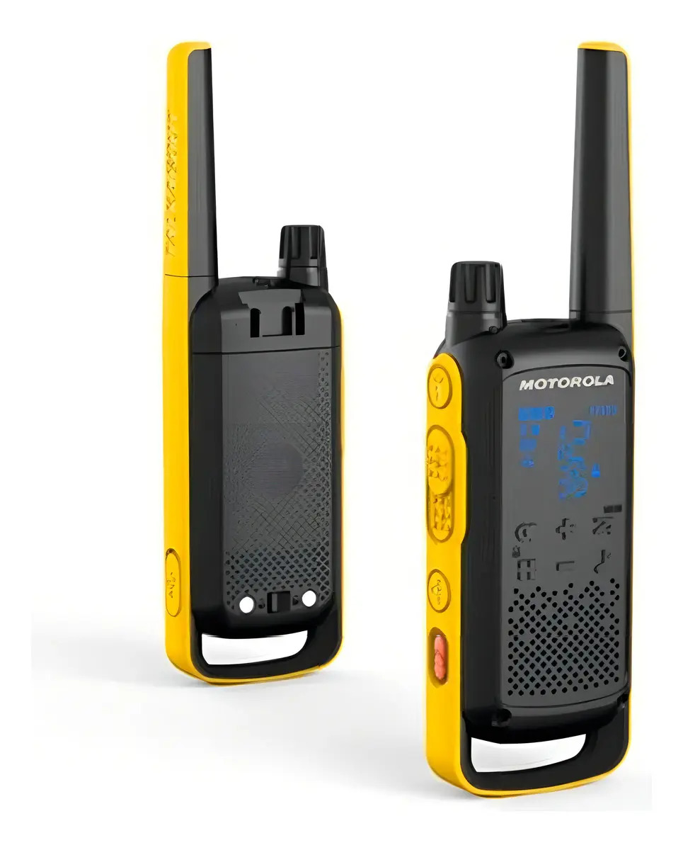 Radio Telefono De Comunicación Motorola Kit X2 Color Negro