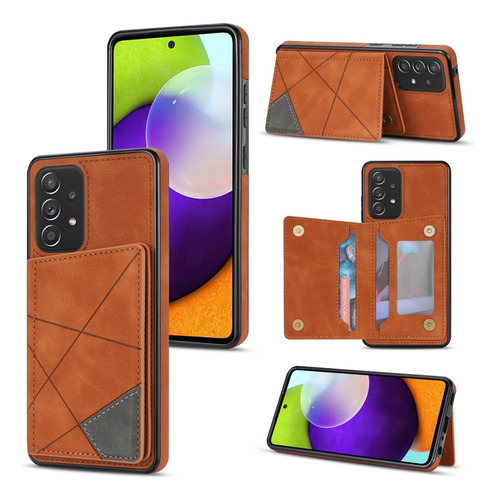 Funda Con Tarjeta De Línea Para Samsung Galaxy A52/a52s 5g