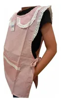 Comprar Ponchito Guardapolvo Niño Azul\u002Frosa Cuadrillé Jardín- Suery 