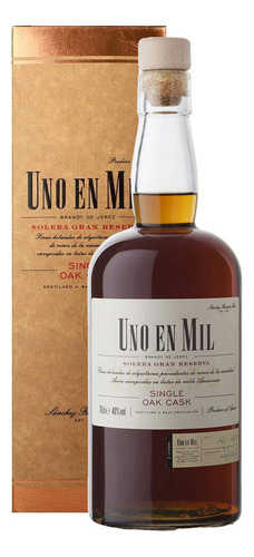Paquete De 3 Brandy Uno En Mil 700 Ml