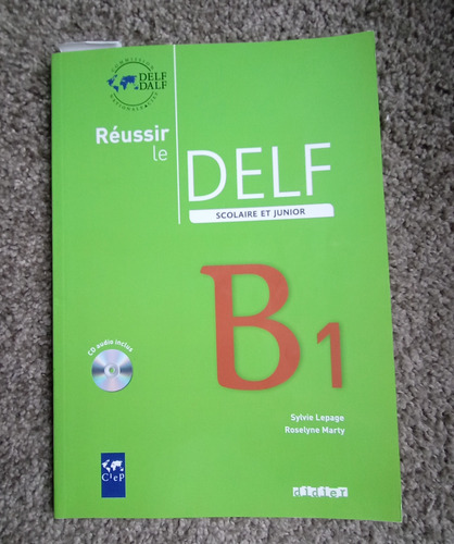 Réussir Le Delf B1,scolaire Et Junior,lepage Y Marty+ Cd (Usado)