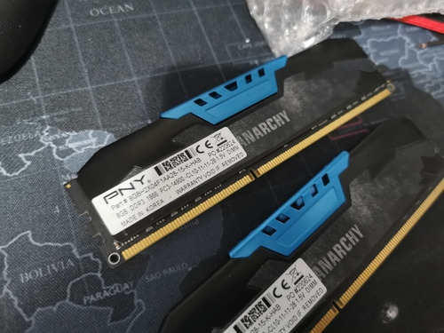 Imagem 2 de 5 de Memória Pny Anarchy 16gb Ddr3 1866mhz C10 2x 8gb 16 Gb
