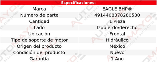 Soporte Tacón De Motor Del Izq/der Clk320 3.2l V6 03-05
