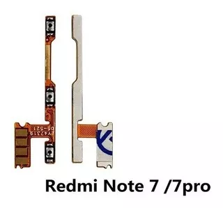 Flex De Boton Power Volumen Xiaomi Redmi Note 7 / 7 Pro