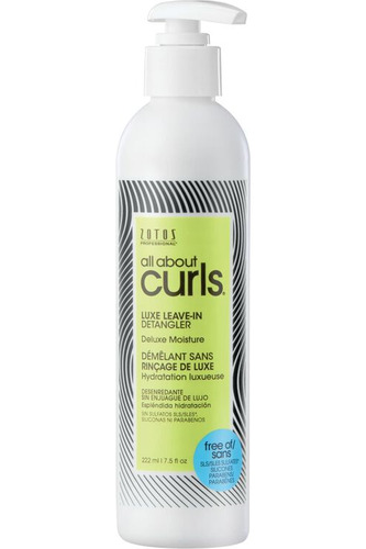 Desenredante Sin Enjuague Zotos All About Curls Deluxe Moist