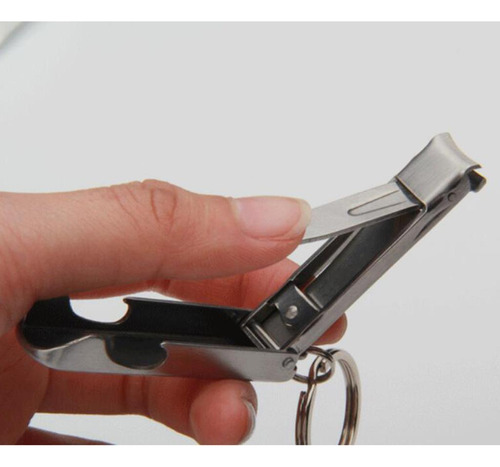 Cortaúñas Portátil, De Uñas Plegable De Material Acero