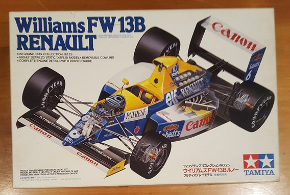 Williams Fw11 Piquet Kit Tamiya Brinquedos E Hobbies No Mercado Livre Brasil
