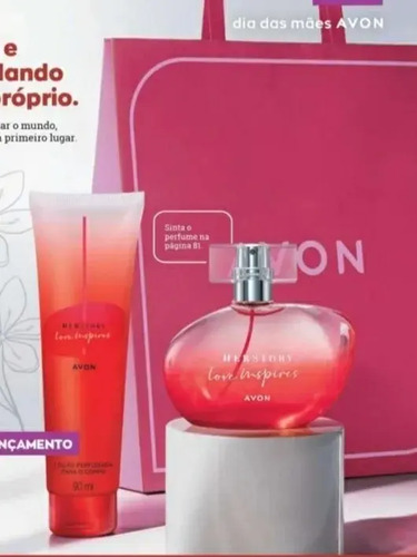 Parfum Avon Herstory Love Inspires - Lot De 3 Produits Pour Elle, Eau De Parfum 50ml, Neuf