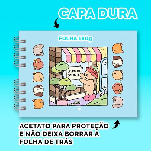 Para Kit Canetas Touch 80 Cores E 1 Livro