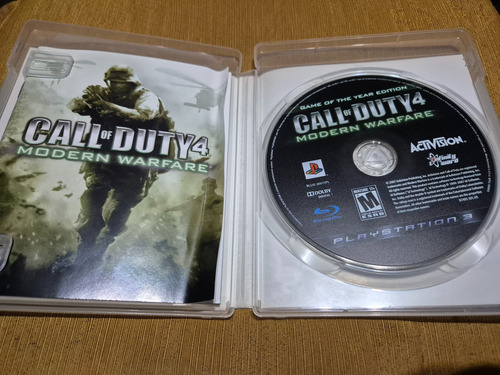 Juego De Ps3 Call Of Duty Modern Warfare, Físico, Usado
