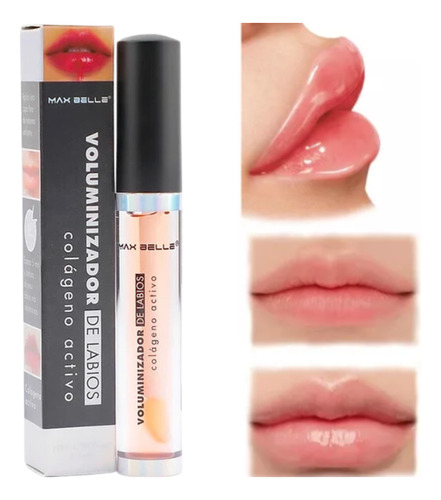 Brillo Labial Voluminizador Colageno Activo Maxbelleza