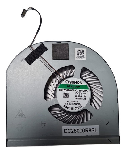 0r95xy Ventilador Dell Precision 7750 M7750 (Usado)
