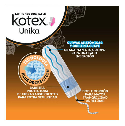 Kit Tampones Kotex Periodo Menstrual