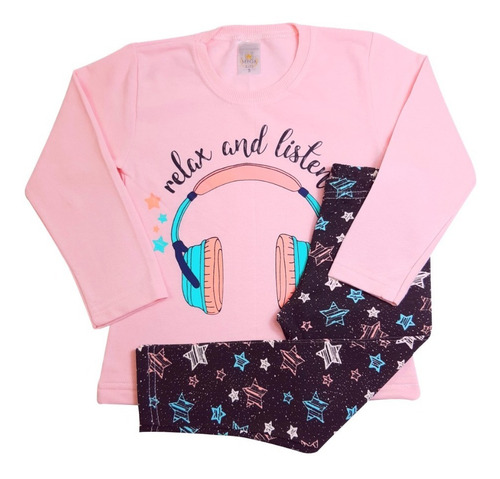 Kit 5 Conjuntos Femininos Roupas Infantil Menina Atacado