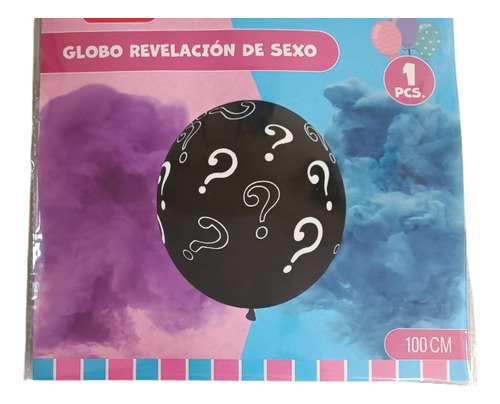 Globo De Revelación De Sexo Para Baby Shower Niña O Niño 