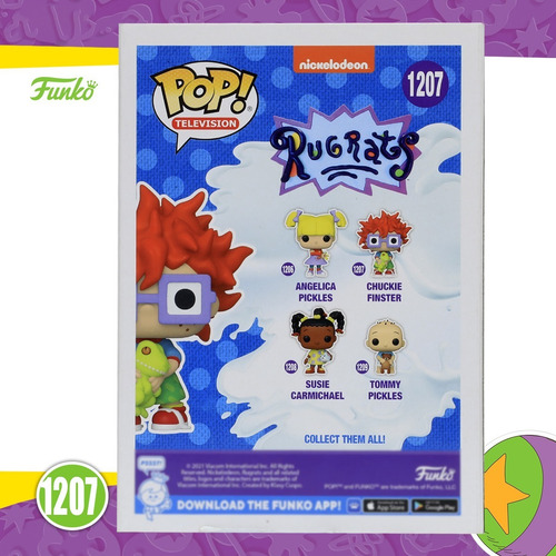 Imagen 6 de 7 de Funko Pop Carlitos #1207 Rugrats Nickelodeon Figura Original