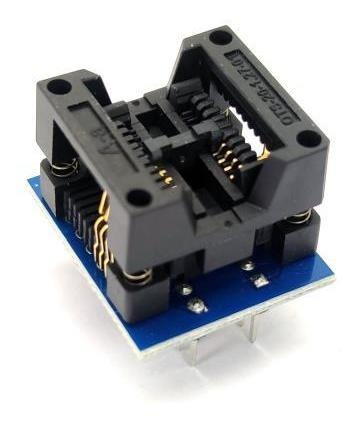 Socket 209mil Soic8 A Dip8 Adaptador Bios Eeprom Memorias