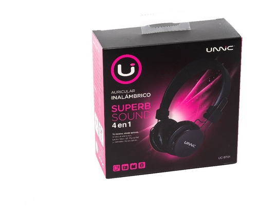 Imagen 3 de 3 de Auricular Inalambrico Bluetooth Bt01 Unnic