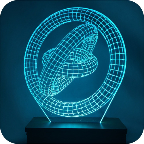 Lámpara Led 3d Ilusión 8