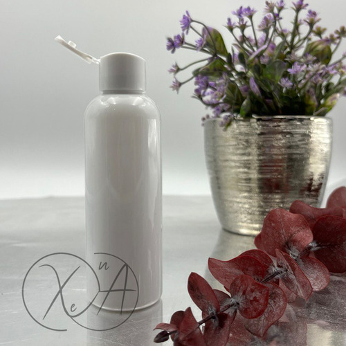 Envases Plasticos Botella Blanca 100 Ml Tapa Flip Top X 100