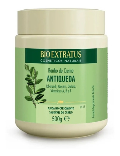 Banho De Creme Antiqueda Jaborandi 500g - Bio Extratus