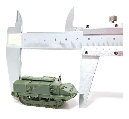 Miniatura Diecast 1/100, Tanque Schneider, Francia 1917