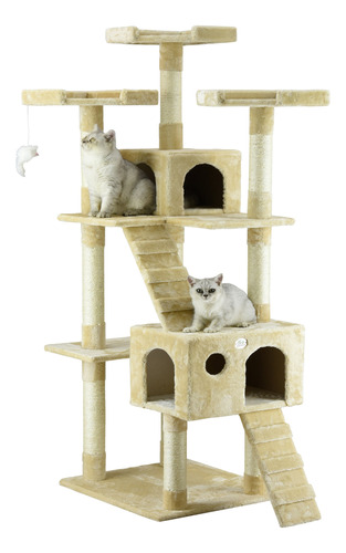 Go Pet Club Árbol De Gato Extra Grande De 72 Pulgadas De Alt